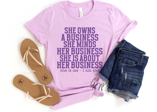 She Owns a Business