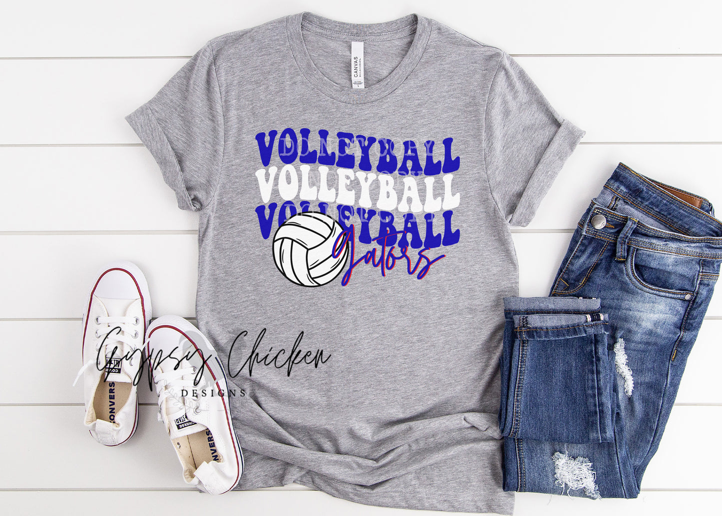 Volleyball Wave {customizable}