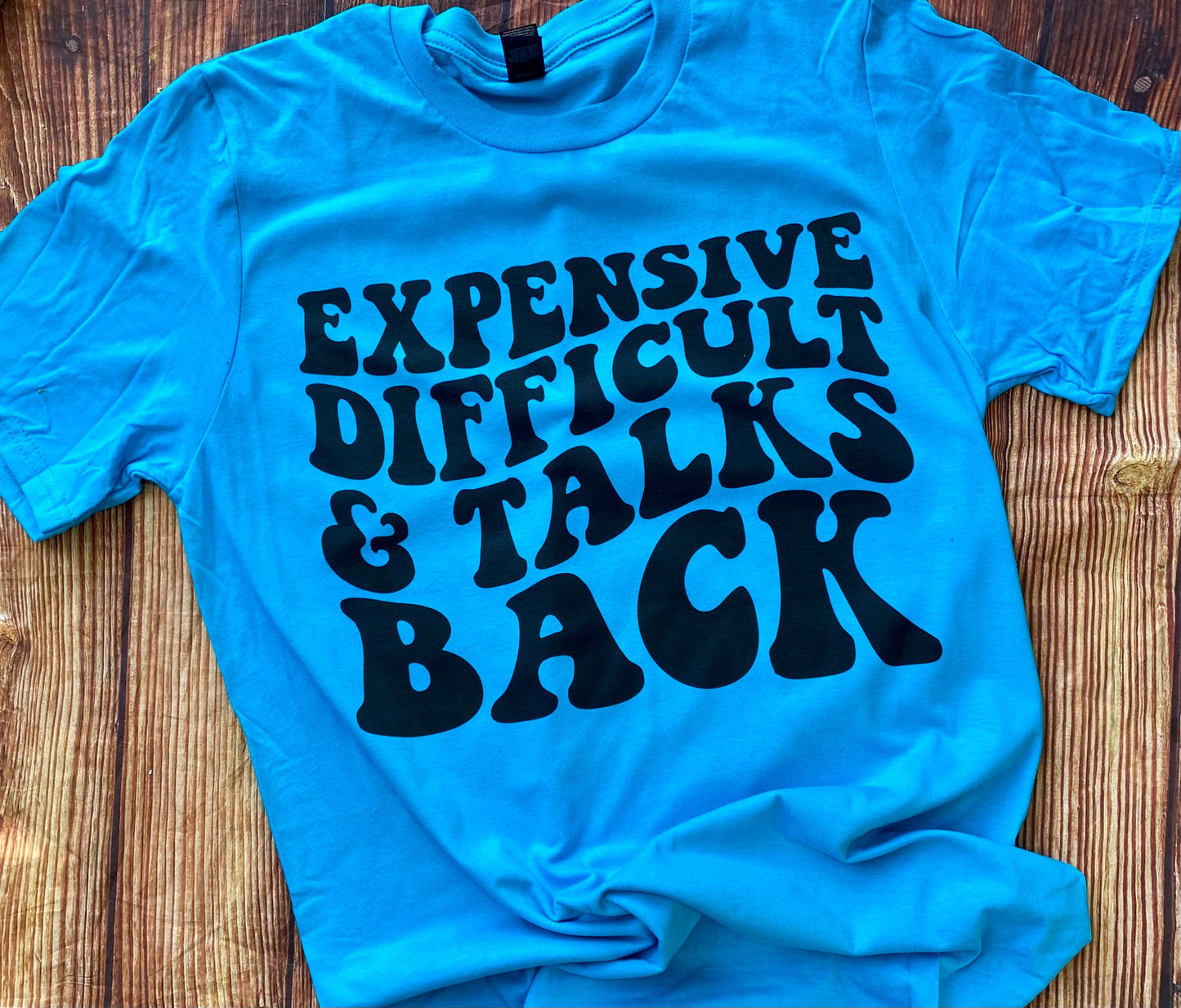 Expensive Difficult & Talks Back